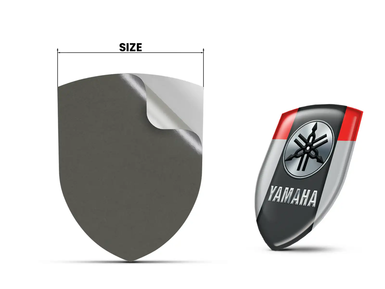 Yamaha Rear Window Decals Cars Racing Star High End